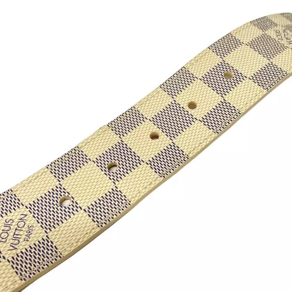 Auth LOUIS VUITTON Santure Pochette Solo 40MM Azur - Belt 502-122324 - Picture 4 of 8